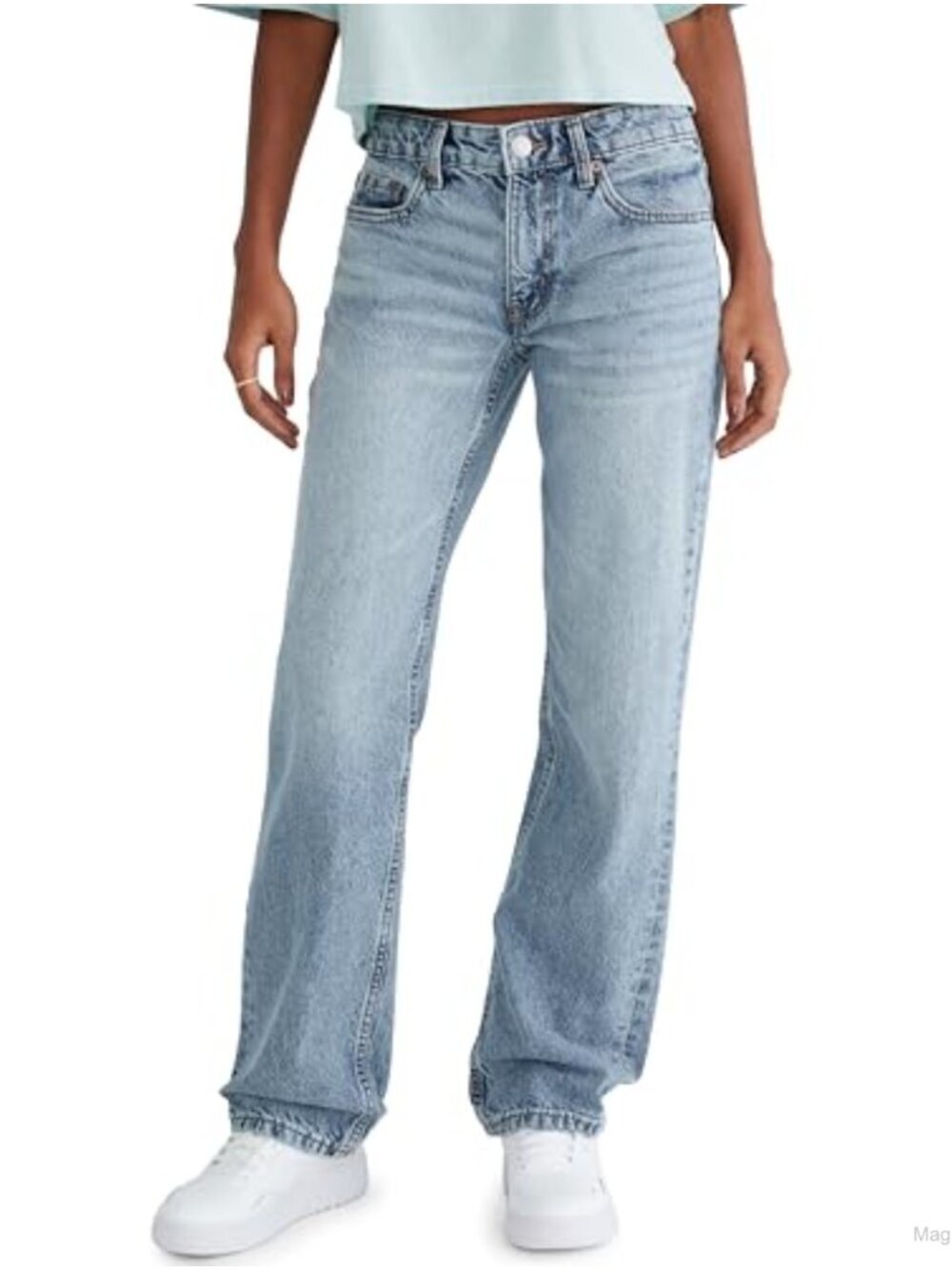 Aeropostale Low Rise Baggy Jeans 100% Cotton Y2K Vintage Denim